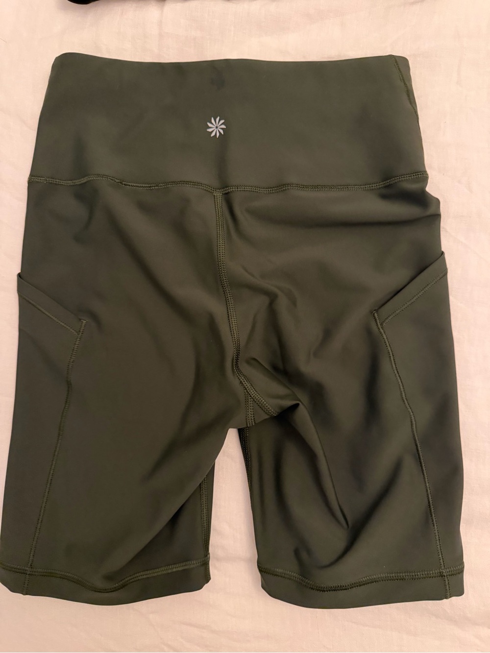 Athleta Interval Stash 7” bike shorts - Picture 3 of 4